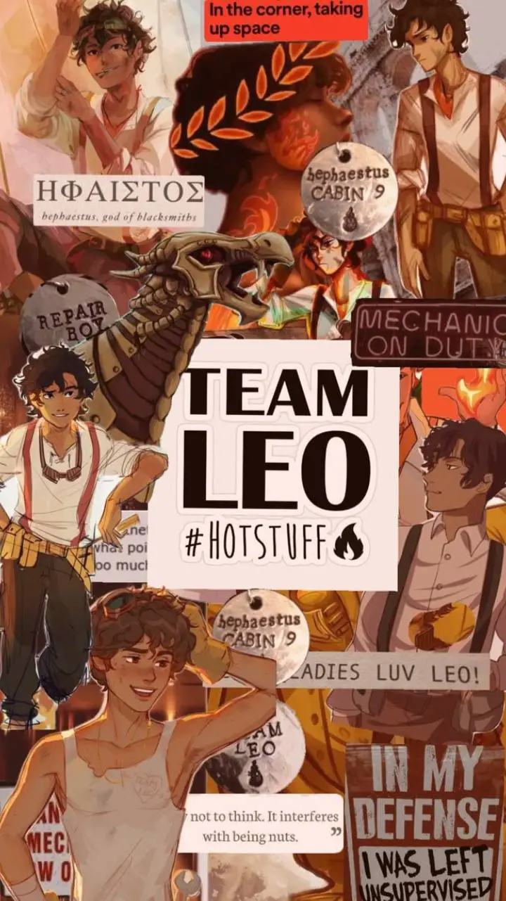 ai character: Leo Valdez! (ToA) background