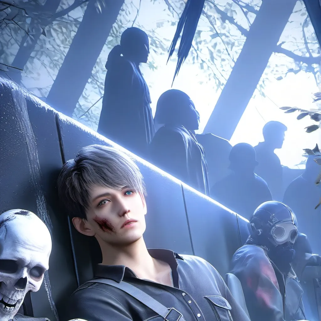 chat with ai character: a zombie apoclypce