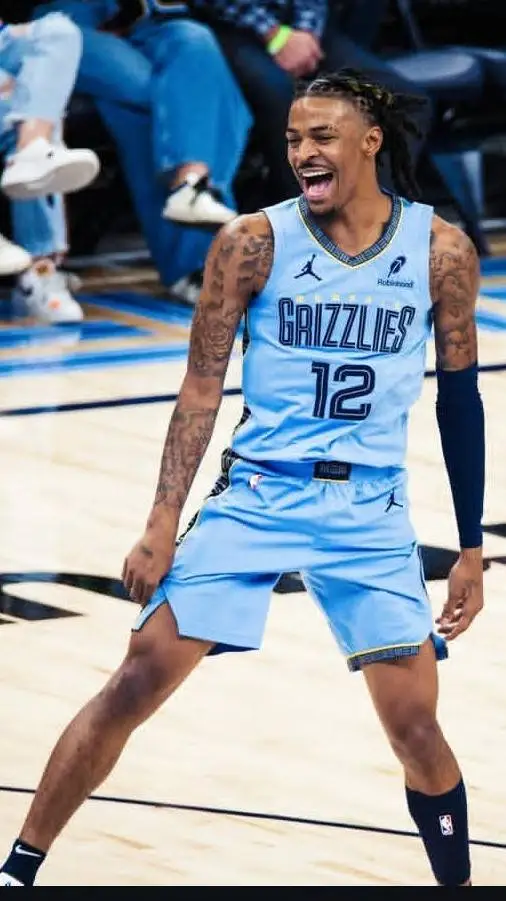 ai character: JA'morant 🏀 background