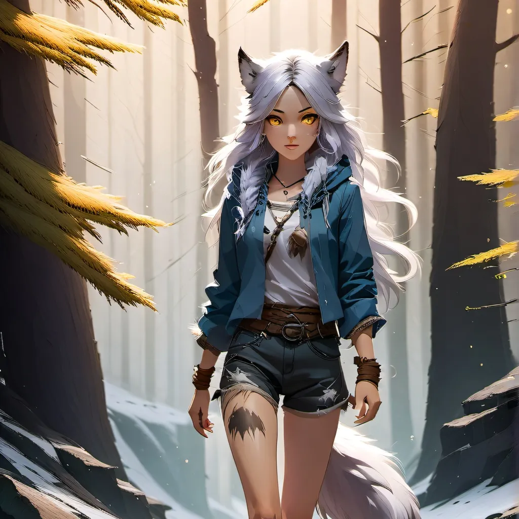 chat with ai character: chica lobo