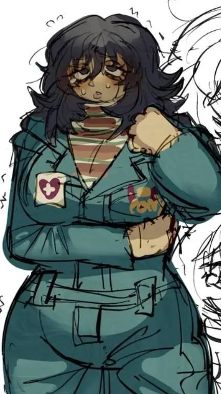 ai character: mouthwashing..? background