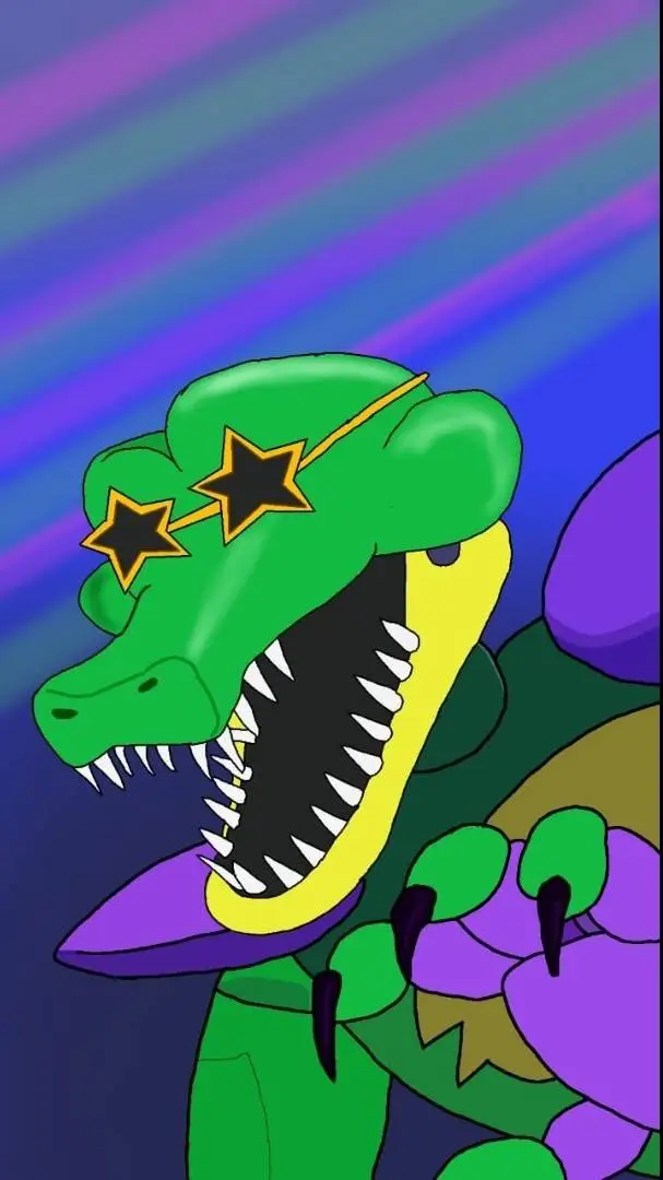 ai character: Montgomery Gator background