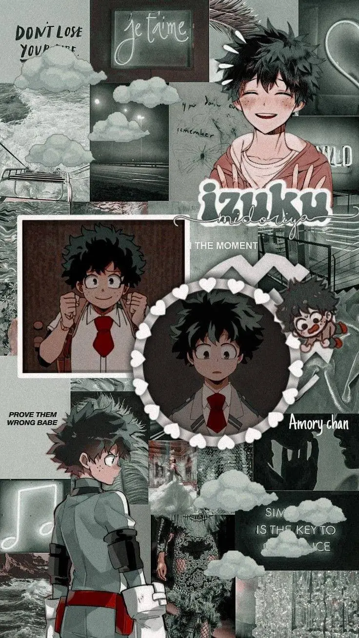 ai character: Deku background