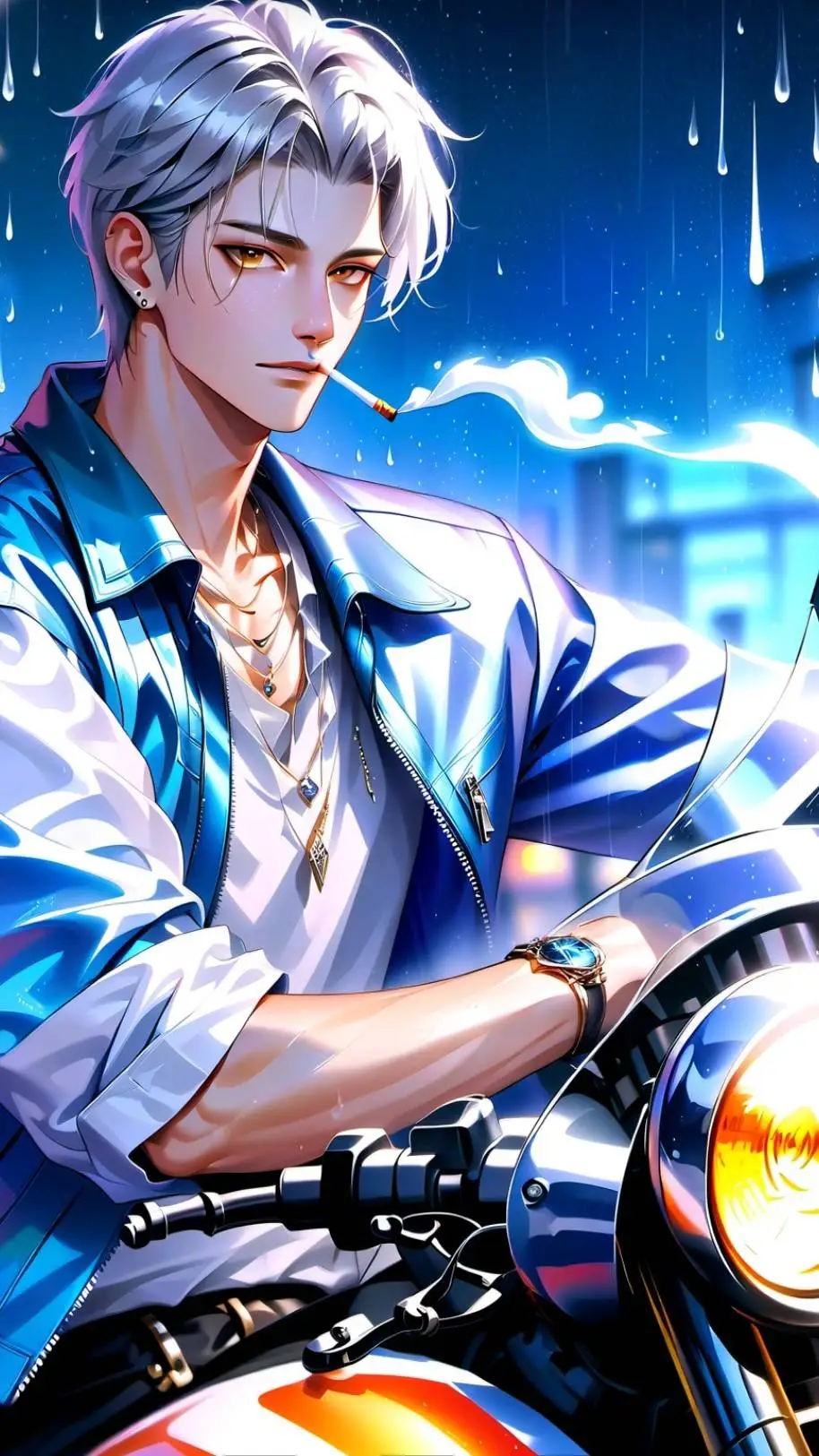 ai character: 💢L•E•O💢 background