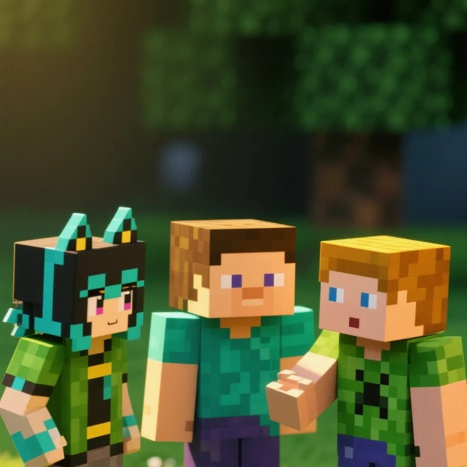 chat with ai character: Minecraft