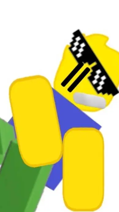 ai character: cool nooby  background