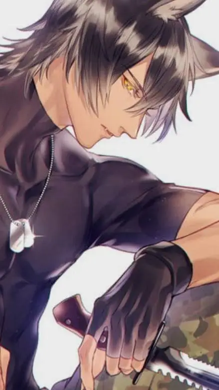 ai character: >^jax^> background