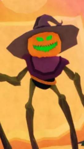 ai character: Halloween guy background
