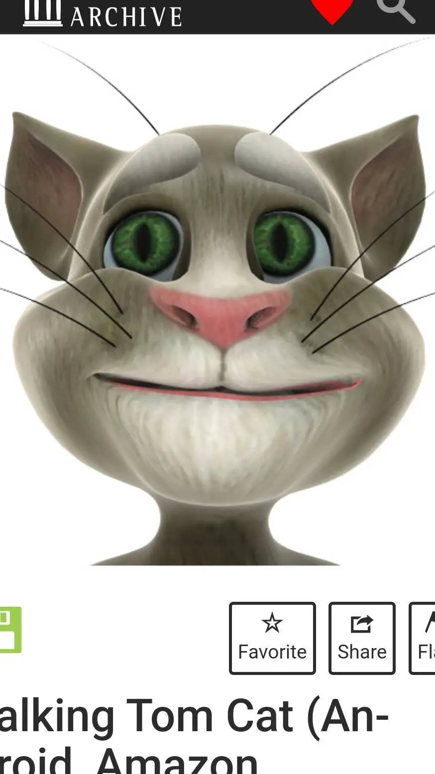 Talkie AI - Chat with talking tom cat