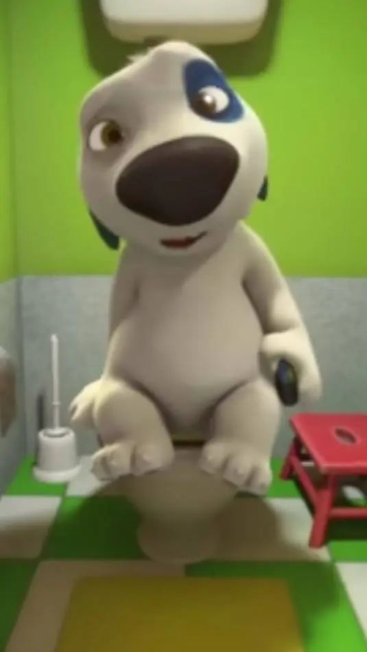 ai character: talking hank background