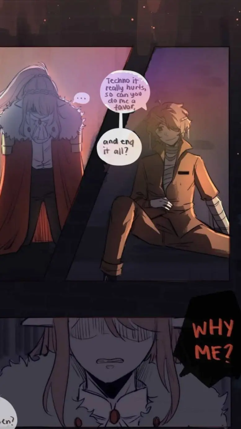 ai character: Dream × Techno  background