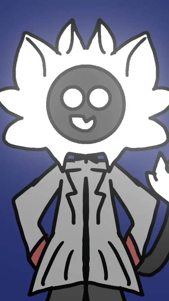 ai character: БлэкЛайтС background