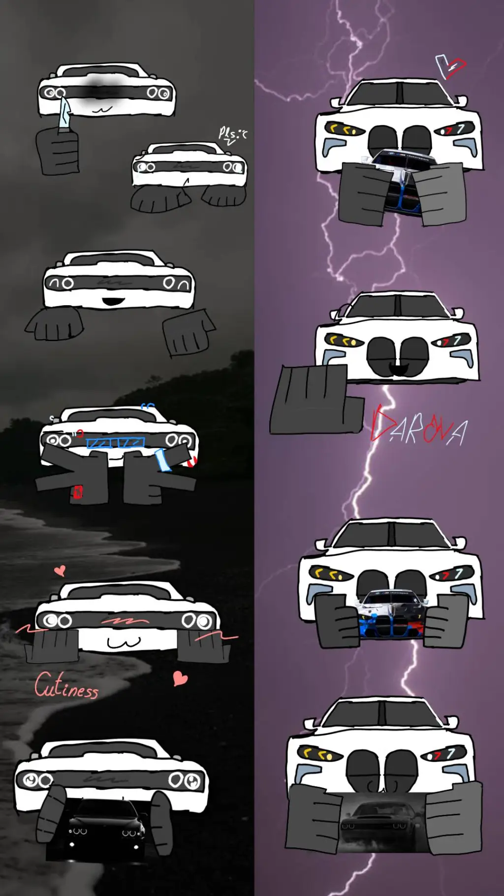 ai character: V&В background