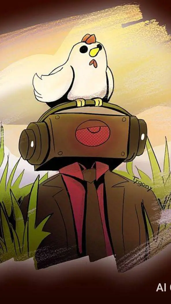 ai character: Dark speakerman background