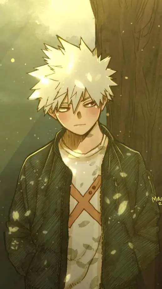 ai character: Bakugo Funeral background