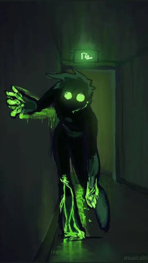 ai character: Patrick  background
