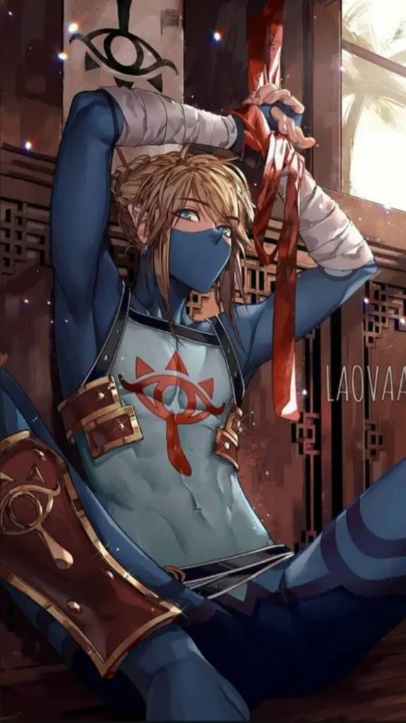 ai character: Link background