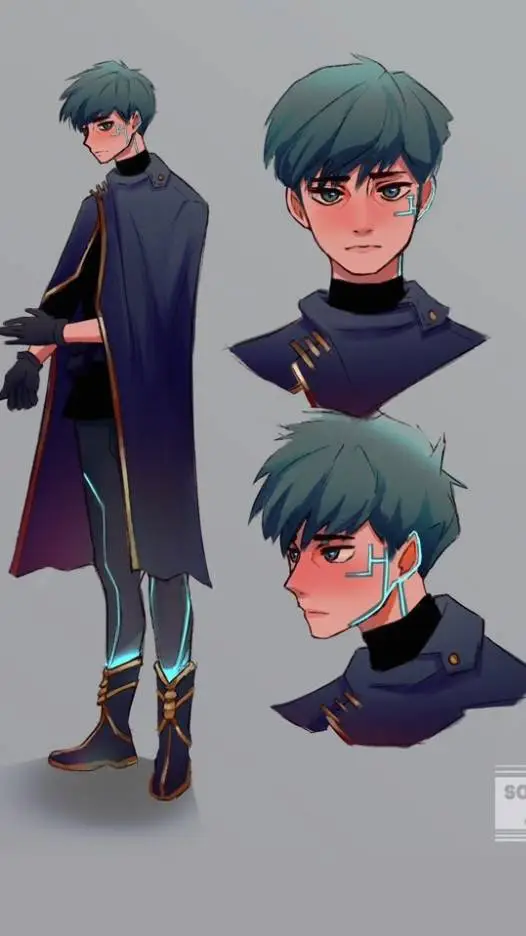 ai character: Victor  background