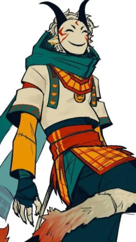 ai character: Yarvel  background