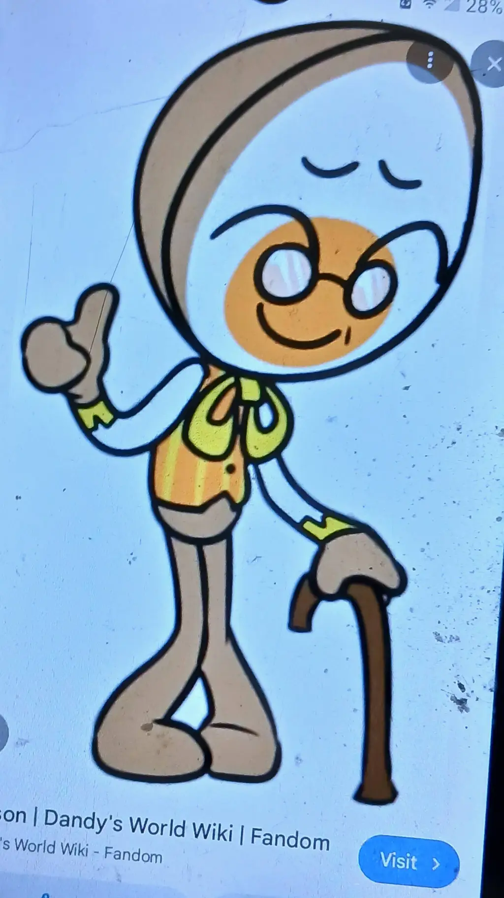ai character: eggson(rip) background
