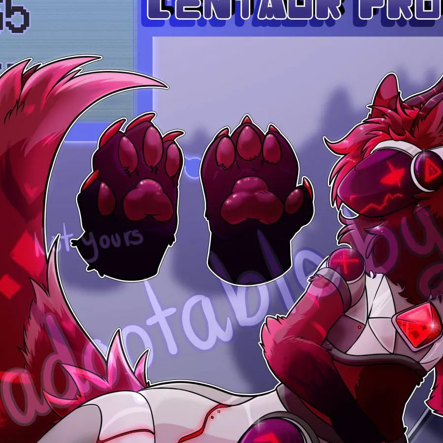 chat with ai character: protogen taur tf