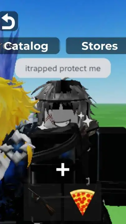 ai character: trapped background