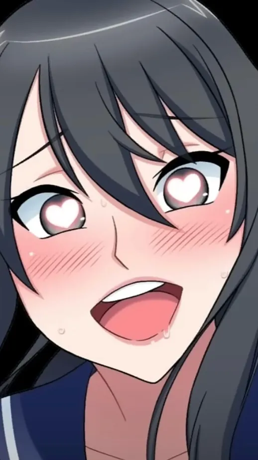 ai character: Ayano in love background