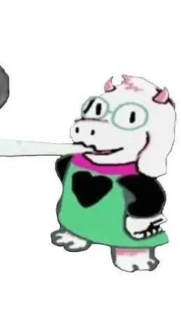 ai character: deltarune background