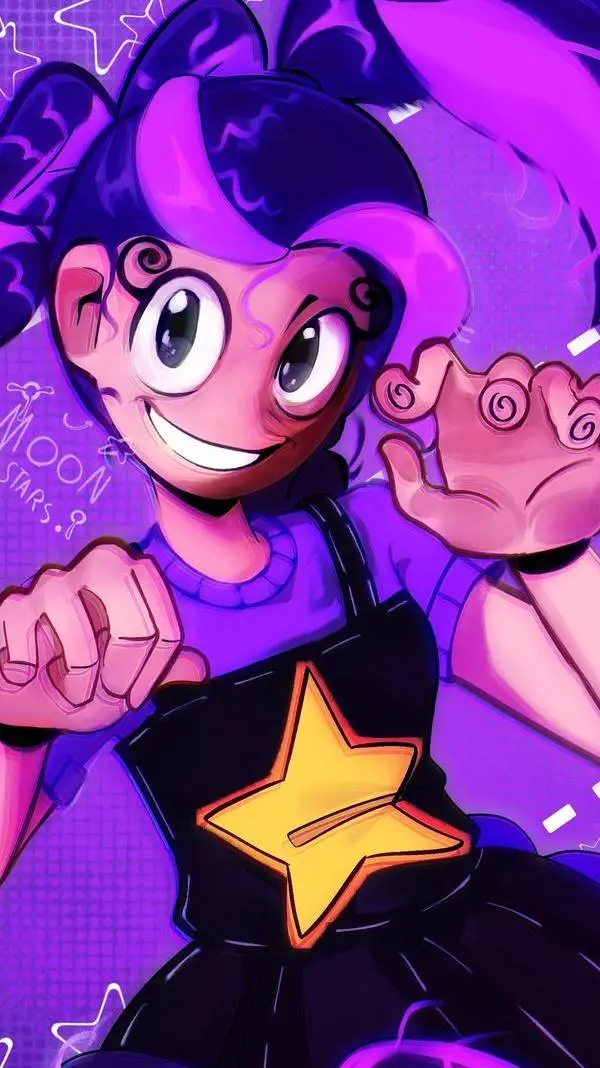 ai character: Lilly love braids background