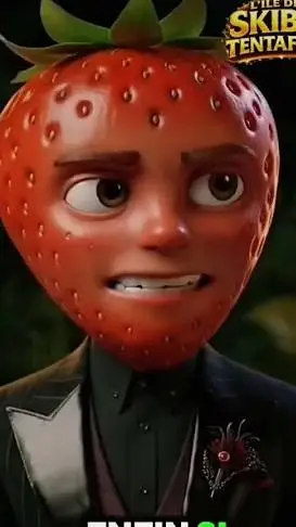 ai character: fraisito🍓 background