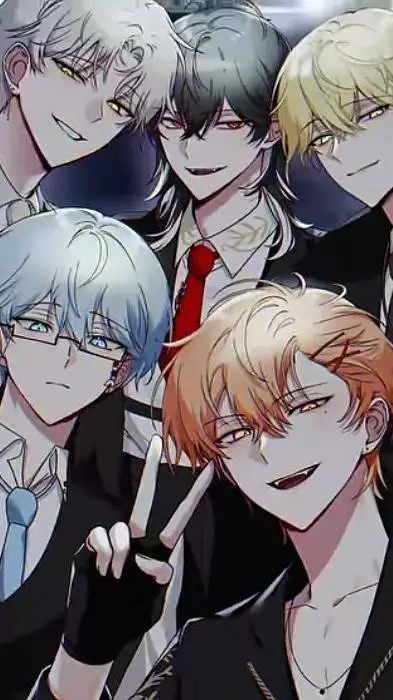 ai character: Gang friends  background