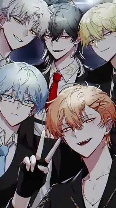 ai character: ♡~Gang friends~♡☆ background