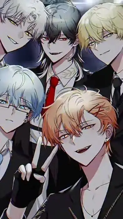 ai character: Gang friends background