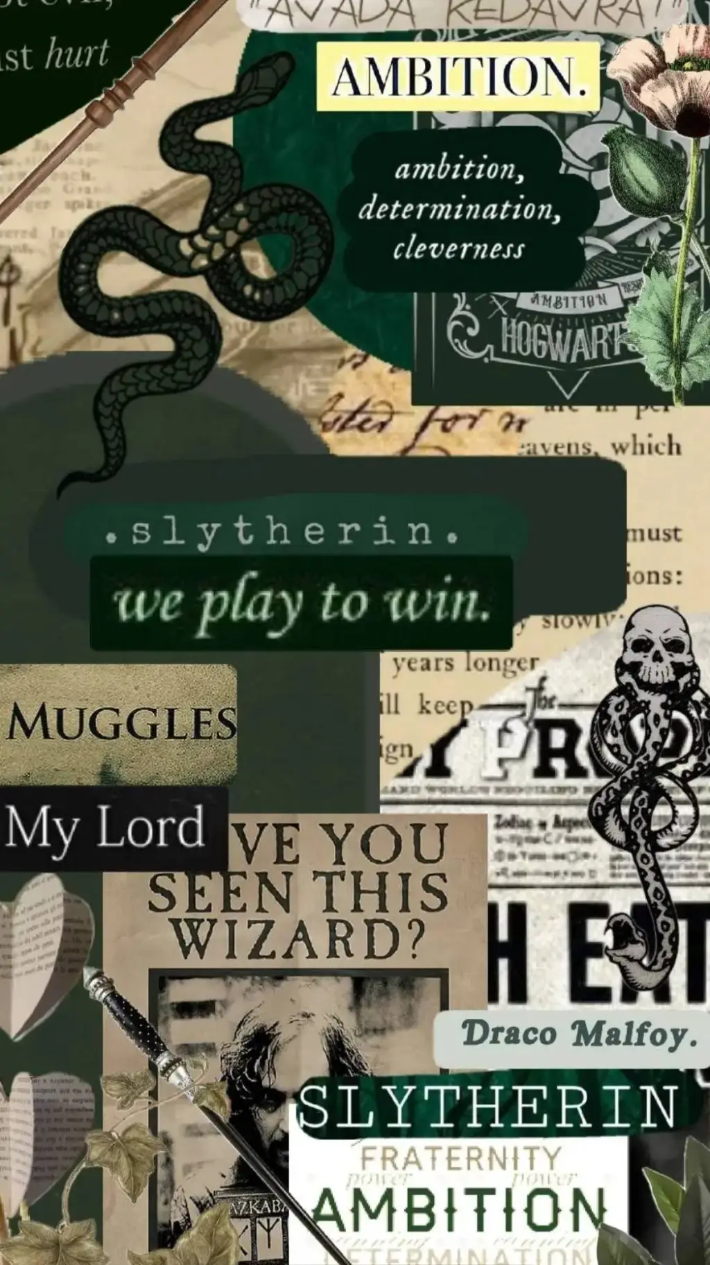 ai character: Slytherin gc background