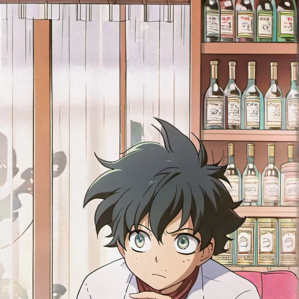 chat with ai character: MHA drunk spin