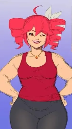 ai character: Teto  background