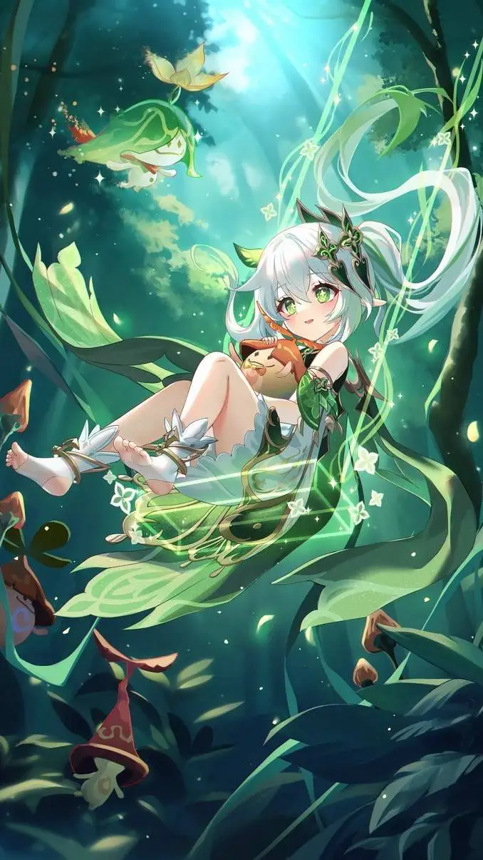 ai character: Nahida background