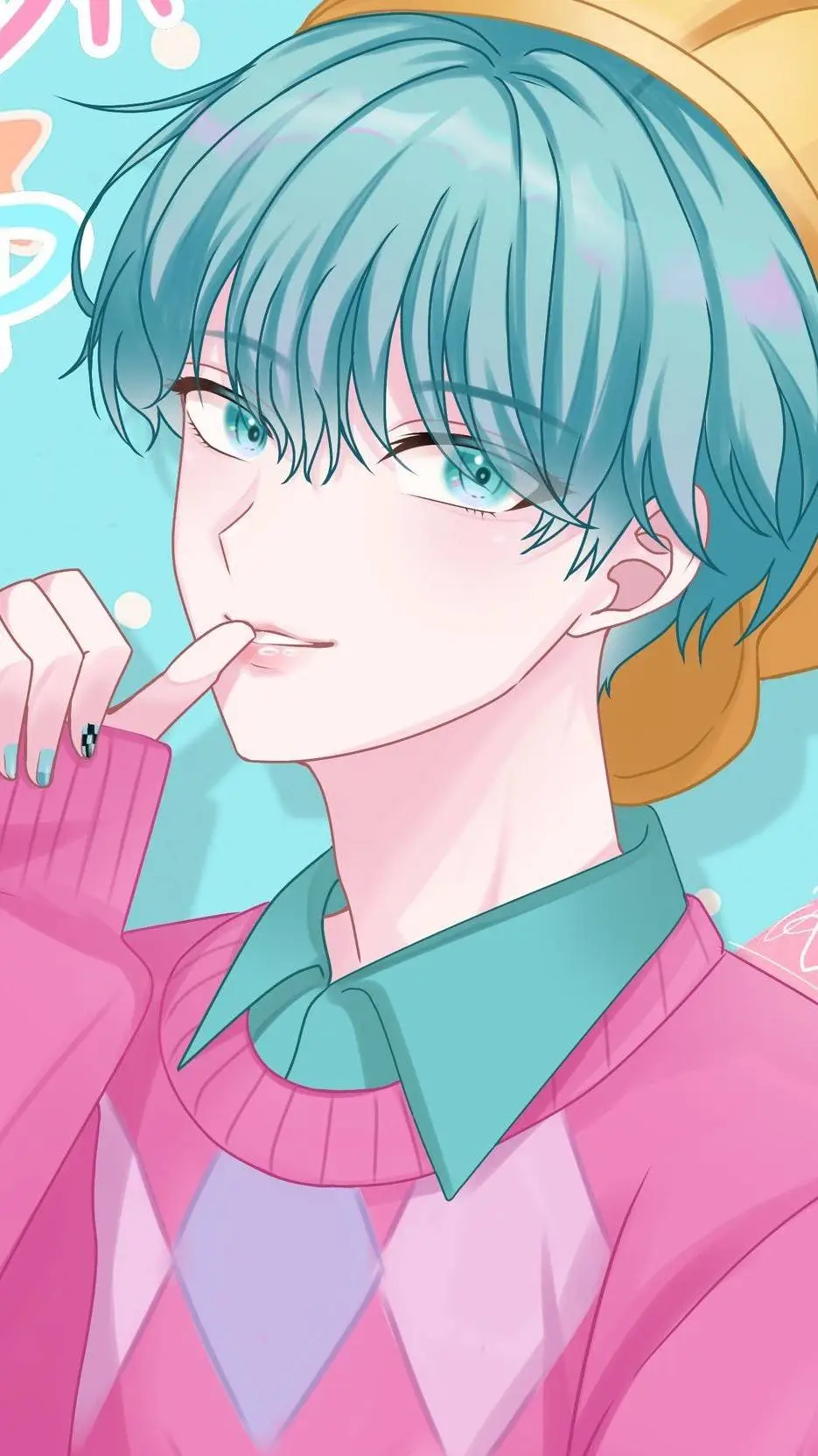 ai character: Baby saja background