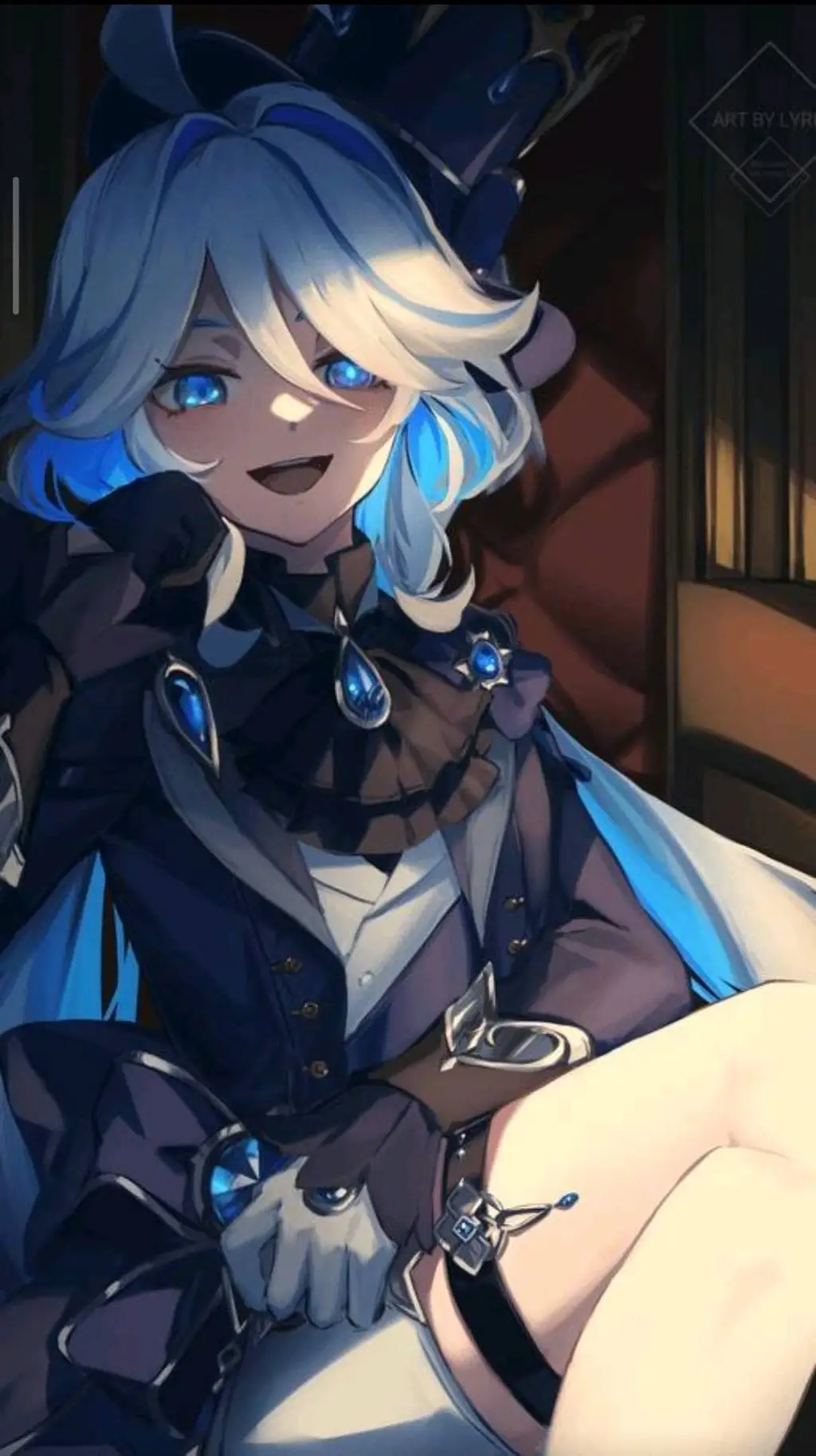 ai character: Furina background