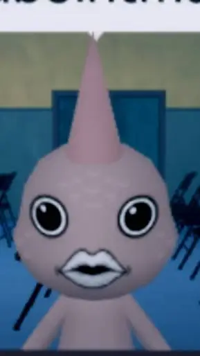 ai character: lip anomaly or wtv background