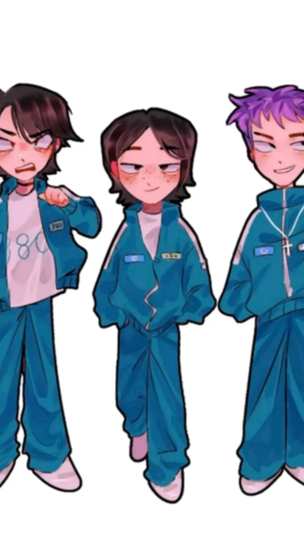 ai character: juego del calamar3 background