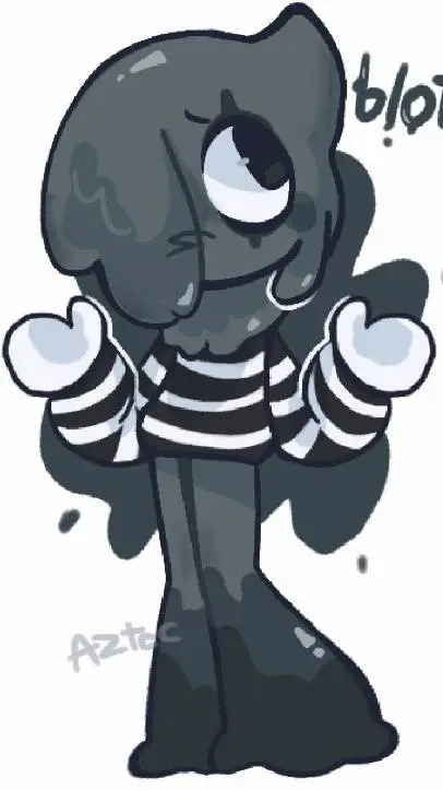 ai character: blot background