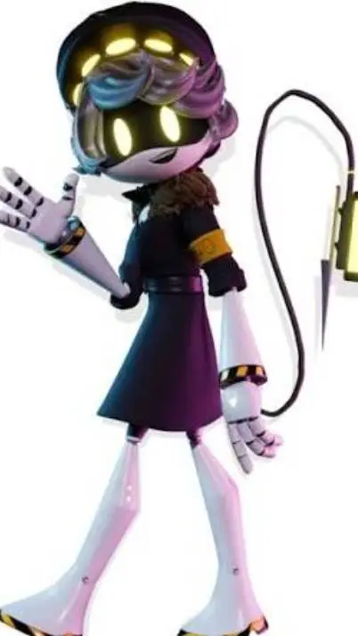 ai character: N murder drones background