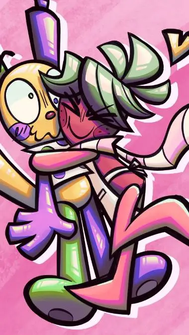 ai character: funnyberry  background