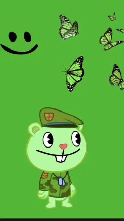 ai character: Flippy (htf) background