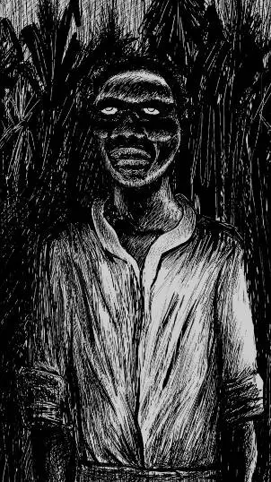 ai character: Зомби background