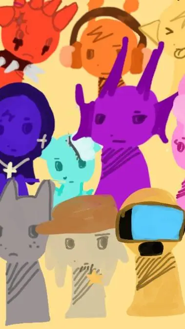 ai character: Sprunki  background