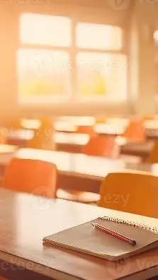 ai character: Classroom  background
