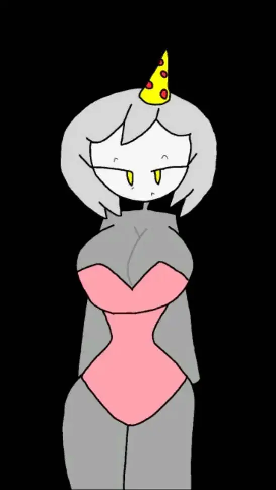 ai character: birthday girl blam background