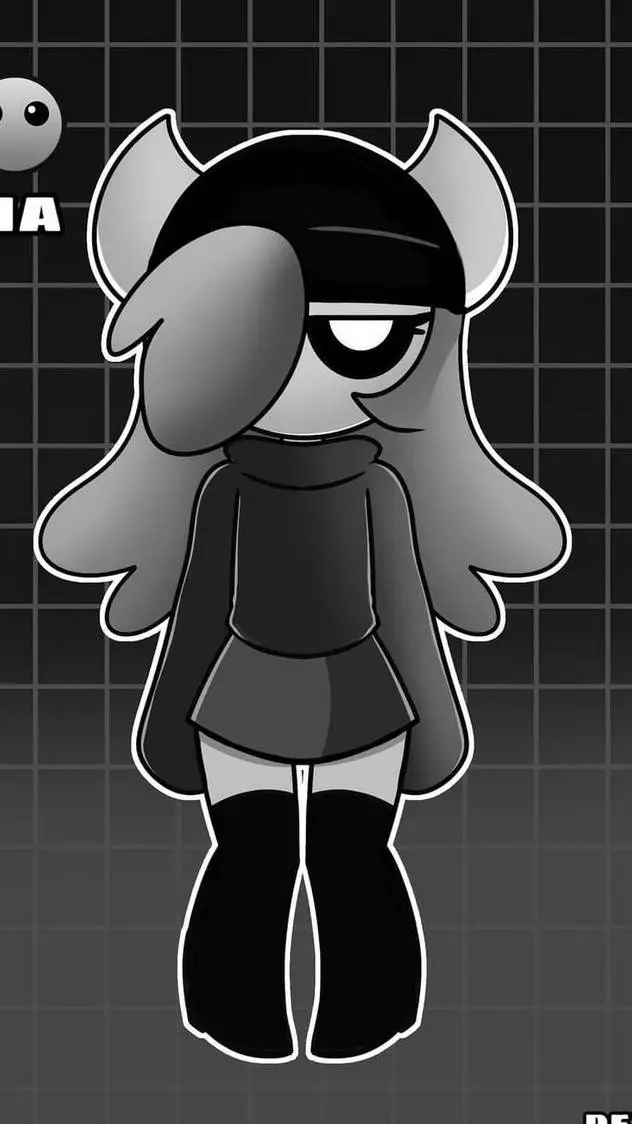 ai character: Non assist face background